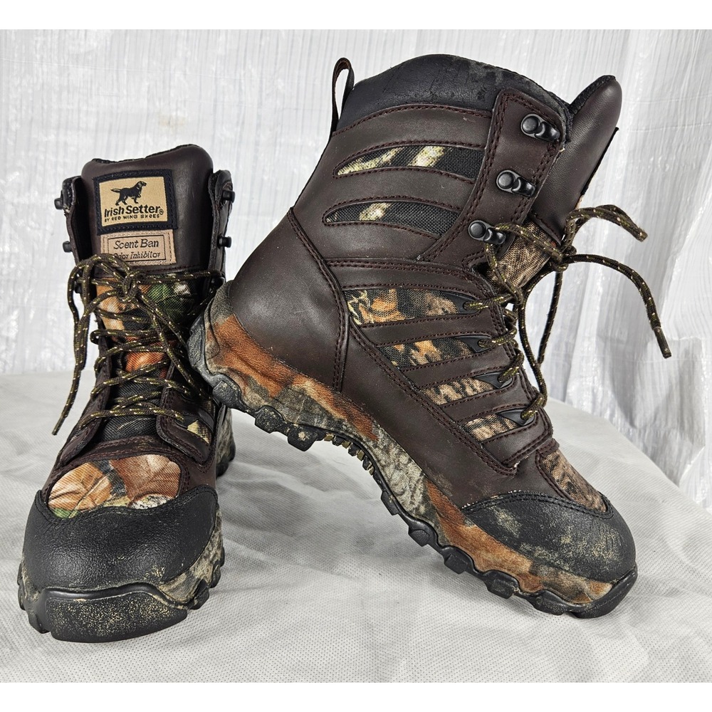 RED WING Irish Setter Women 7 Hunting Boots 1000g Thinsulate Waterproof ScentBan